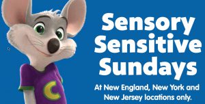 Sensory Sundays Program Expands to 54 Chuck E. Cheese Locations